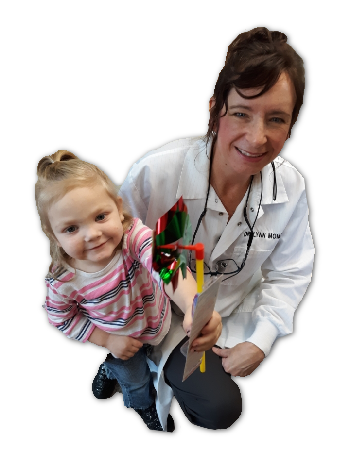 Wild Rose Family Dentistry Dr. Momsen With Girl